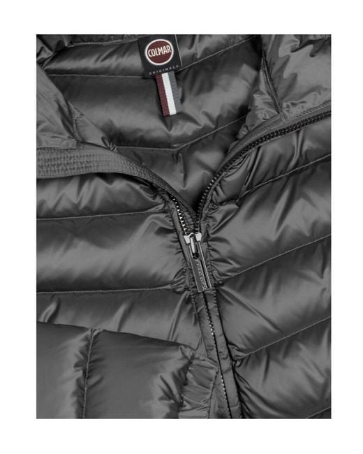 Colmar Gray Colmar Hooded Quilted Down Jacket