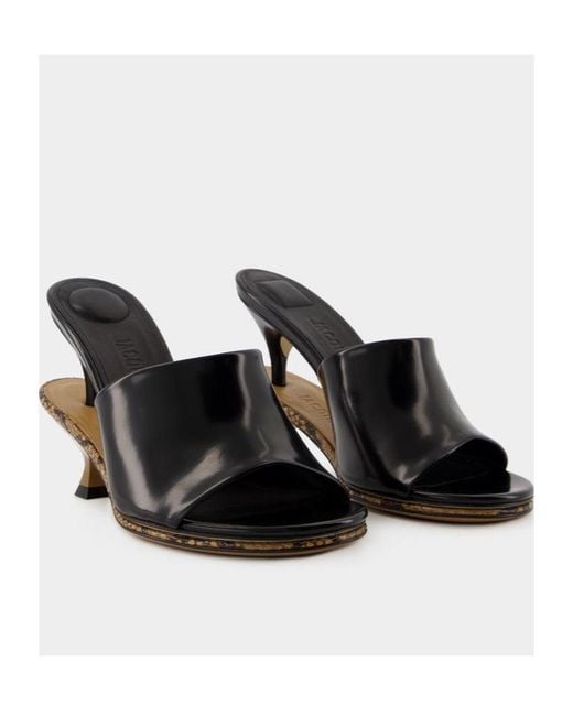 Jacquemus Black 110Mm Le Doubles Mules