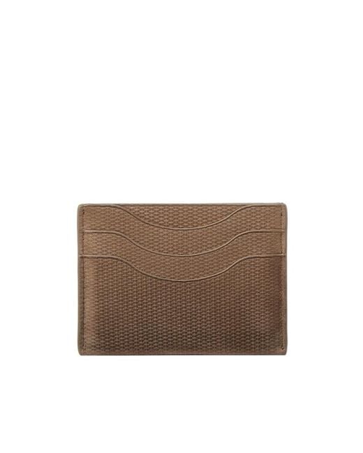Loro Piana Brown Extra Cardholder for men