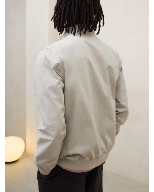 Ecoalf White Pikes Zip-Up Jacket for men