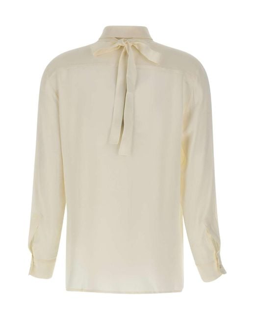 Marella White Long-Sleeved Shirt