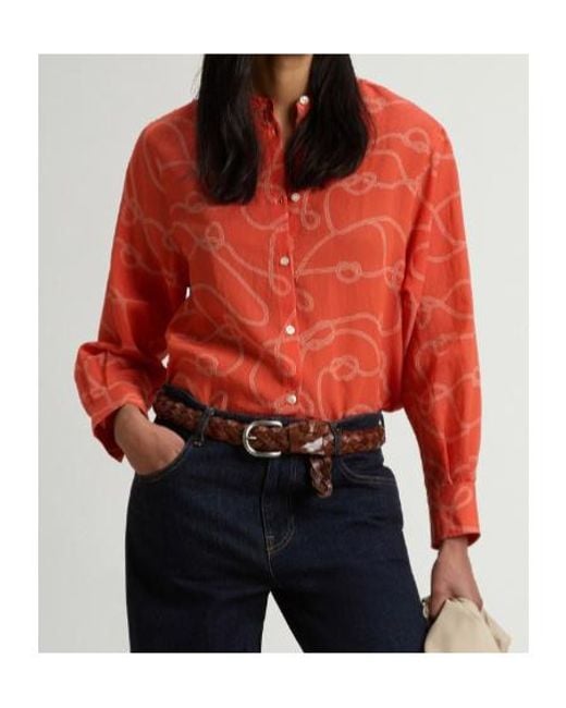 Woolrich Orange Shirts
