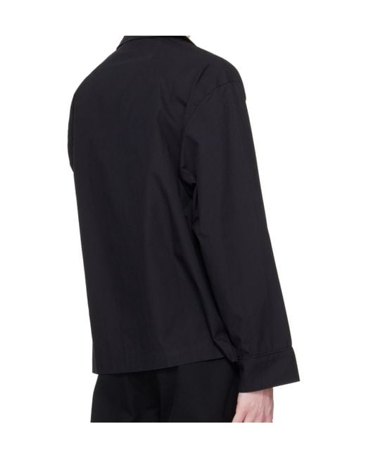 Entire studios Blue Long-Sleeved Pajama Shirt for men