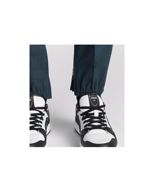 Dior Blue Tailored Track Pants for men