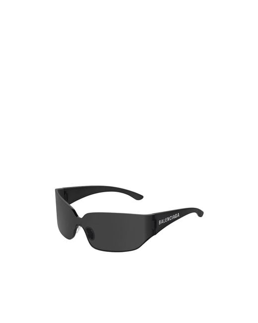 Balenciaga Black Eyewear Mono Square Frame Sunglasses