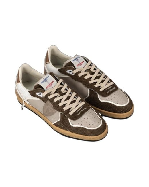Philippe Model Brown Pgal Sneakers for men