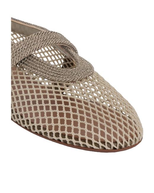 Alaïa Brown Ballet Flats