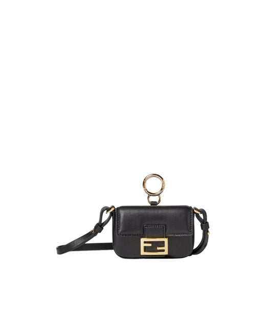 Fendi White Nappa Leather Charm