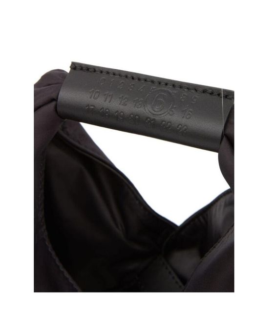 MM6 by Maison Margiela Black Top Handle Handbag