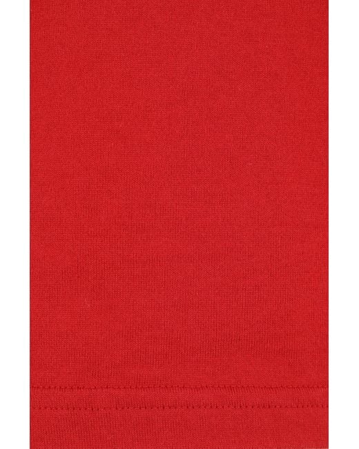Undercover Red The End Crewneck T-Shirt for men