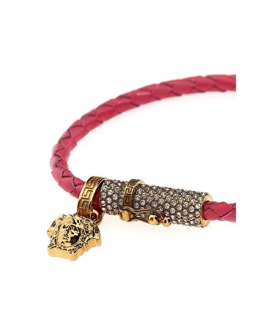 Versace White Festival Pendant Bracelet