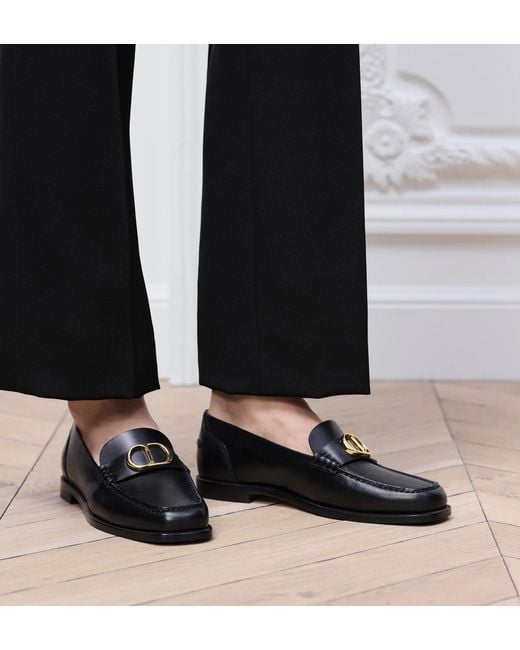Dior Black Palais Loafer