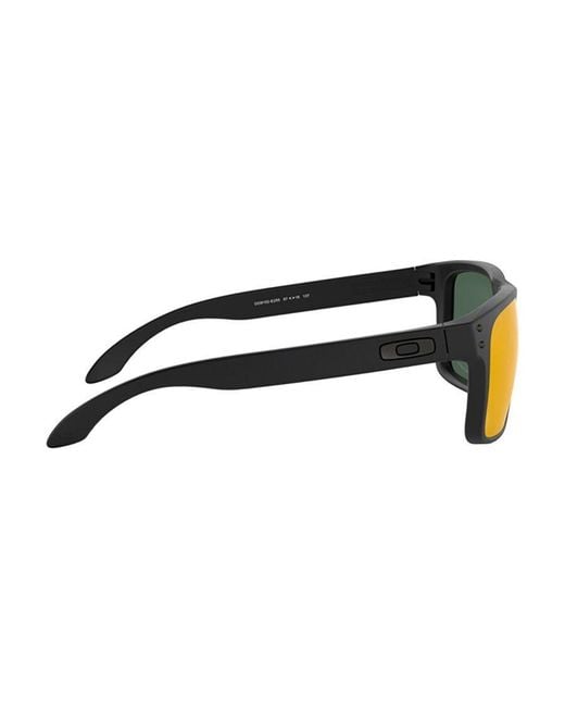 Oakley Red Holbrook Square-Frame Sunglasses