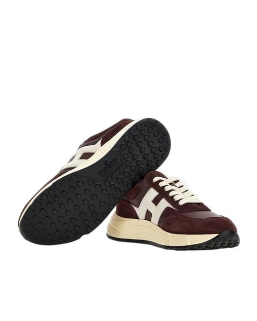 Hogan Brown Hyperlight Sneakers for men