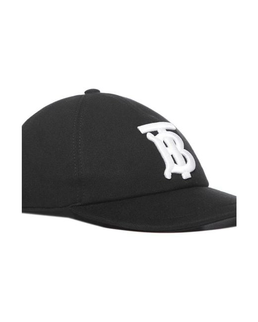 Burberry Black Monogram Motif Baseball Cap