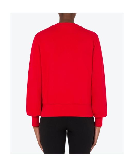 Moschino Red Bugs Bunny Print Sweatshirt