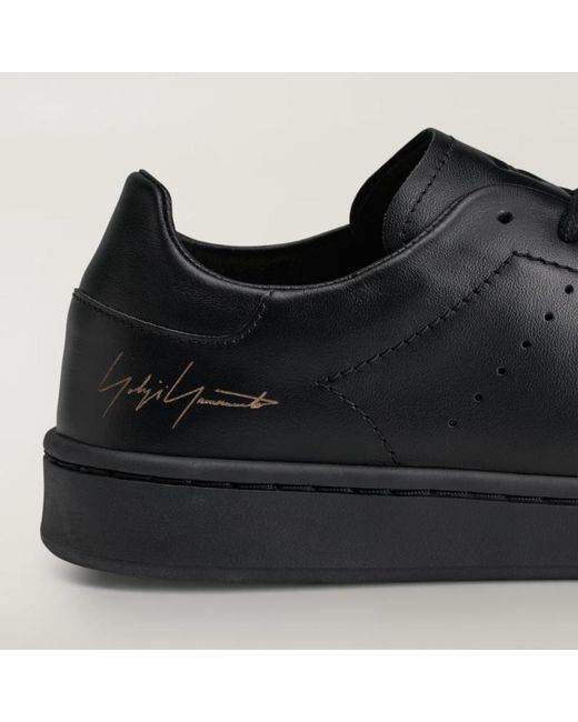 Y-3 Black Stan Smith Low-Top Sneakers for men
