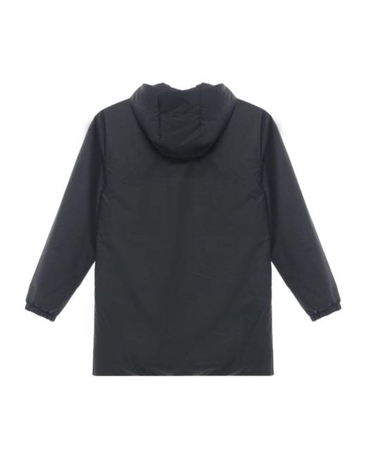 Rains Blue Lohja Long Raincoat for men