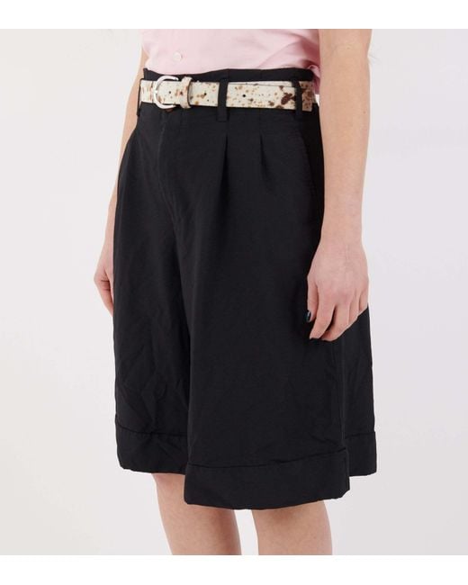 Comme des Garçons Black Long Shorts
