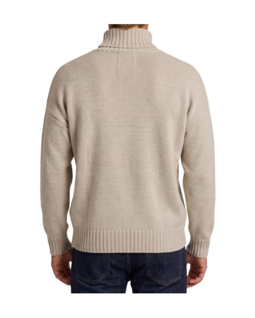 Lisa Yang Natural Olai Turtleneck Sweater for men
