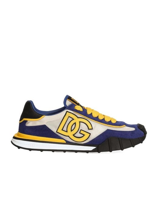 Dolce & Gabbana Green Dg Athletic Sneakers for men