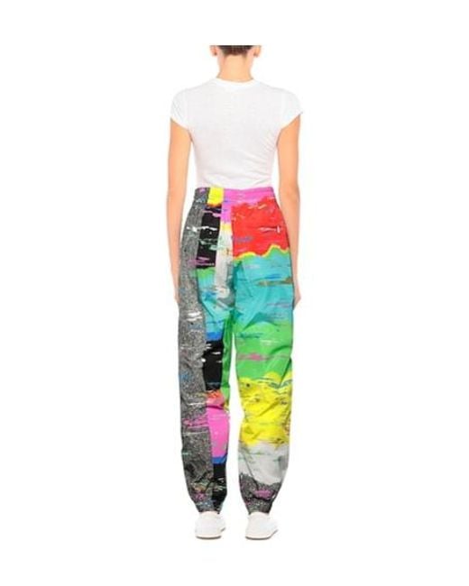 Dolce & Gabbana Green Multi-Color Jogger Pants