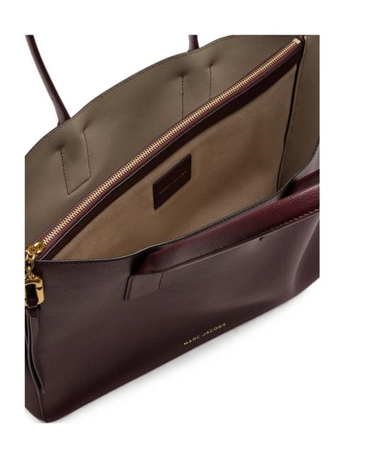 Marc Jacobs Brown Double-Handle Handbag
