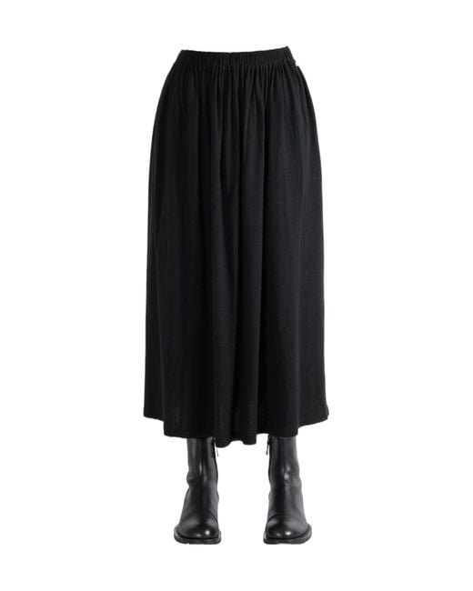 Extreme Cashmere Black Mary Elasticated Skirt