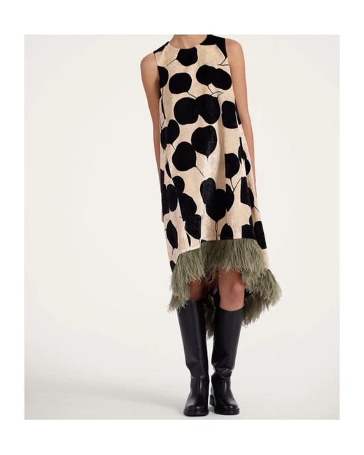 LaDoubleJ White La Scala Midi Dress