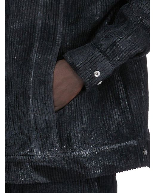 Rick Owens Black Jumbo Jacket for men