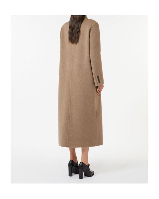 Max Mara Natural Armonia Double-Breasted Coat