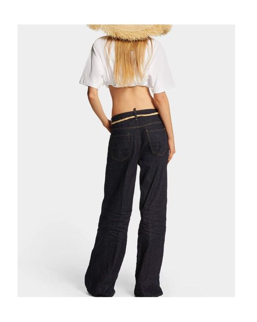 DSquared² Blue Summer Lovers Traveller Jeans