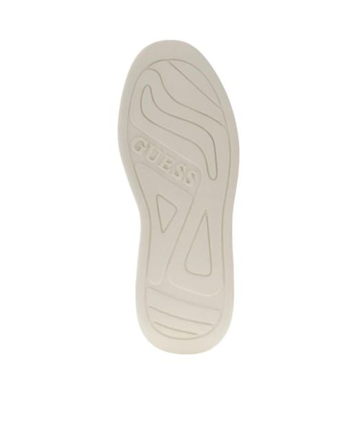 Guess White Elba 4G Logo Sneakers for men