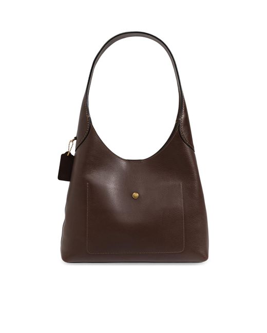 COACH Brown Shoulder Bags