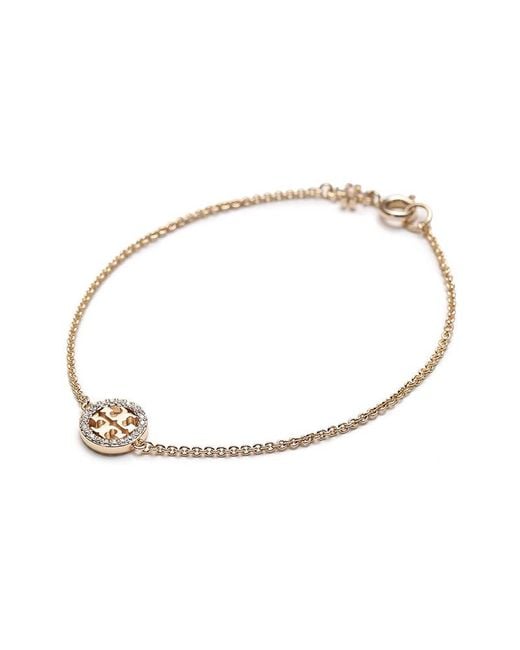 Tory Burch Metallic Miller Chained Bracelet