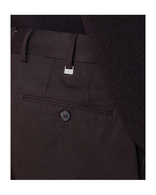 Pt Pantaloni Black Pt Torino Classic Tailored Pants for men