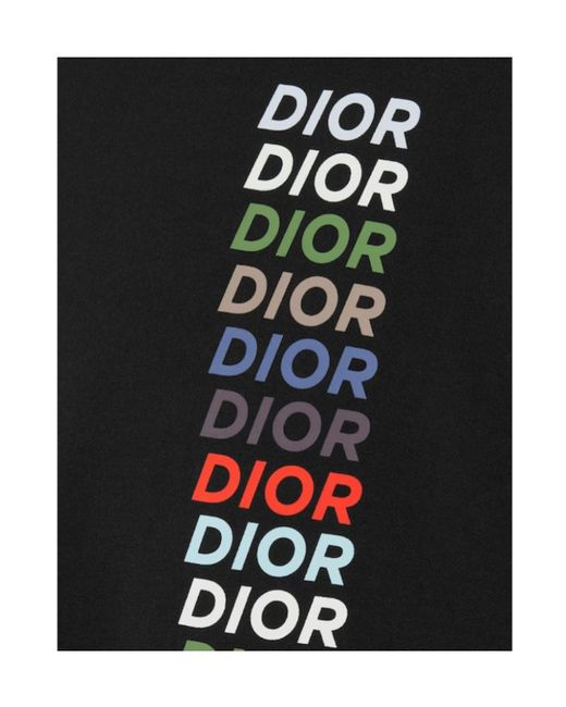 Dior Black Relaxed-Fit T-Shirt for men