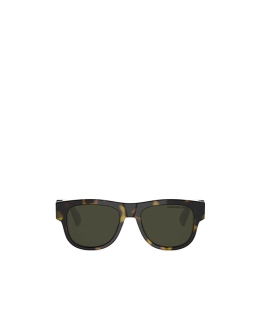 Dior Green Eyewear Oblique S4I Square Frame Sunglasses for men