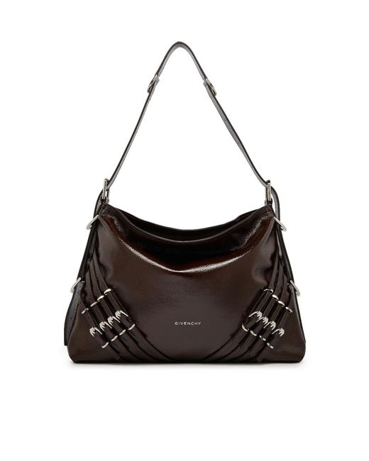 Givenchy Black Medium Voyou Shoulder Bag