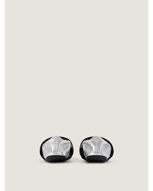 Givenchy White Crush Ballerinas