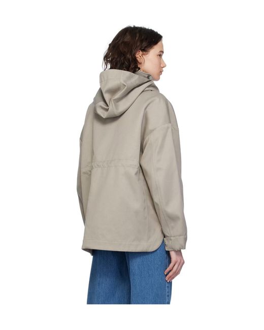 Canada Goose Gray Olivine Zipper Casual Jacket
