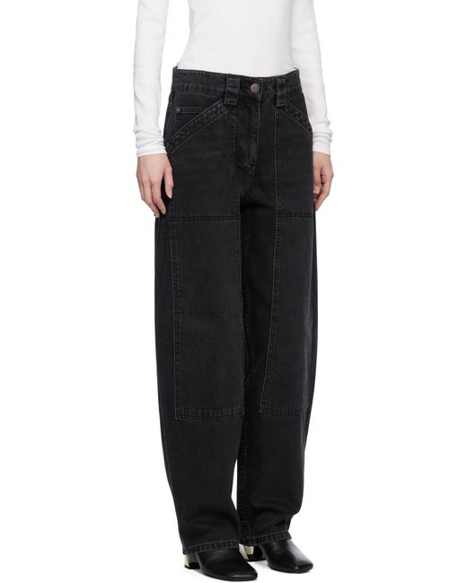Co. Black Denim Patch Pocket Jeans