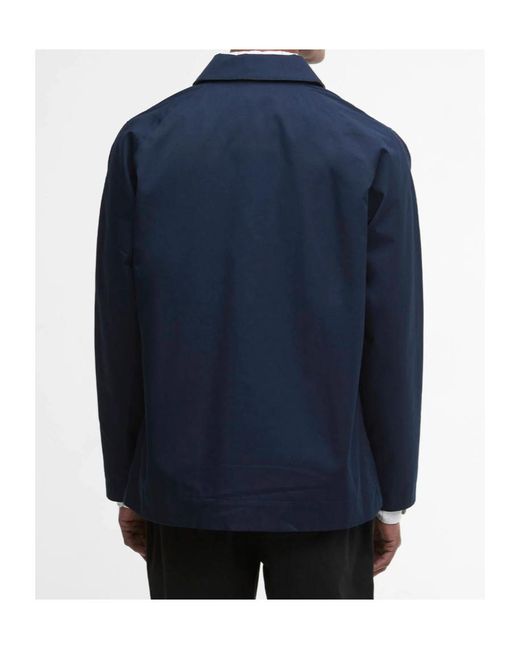 Barbour Blue Short Rokig Jacket for men