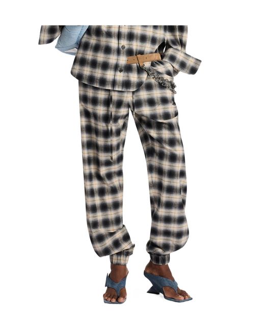 The Attico Gray Sand And Pants
