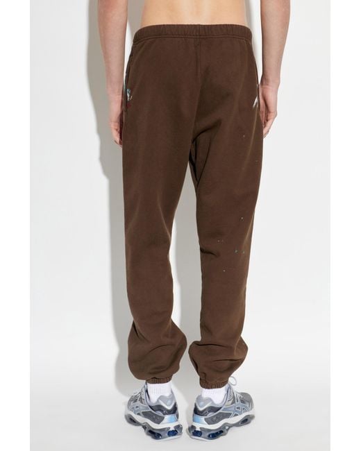 GALLERY DEPT. Brown Printed Sweatpants for men