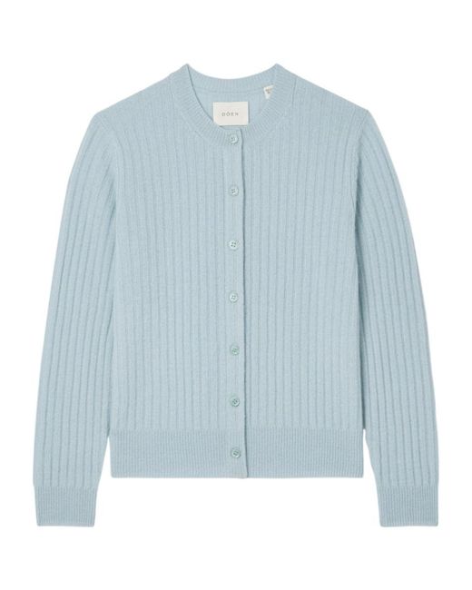 Doen Blue Long Sleeve Cardigan