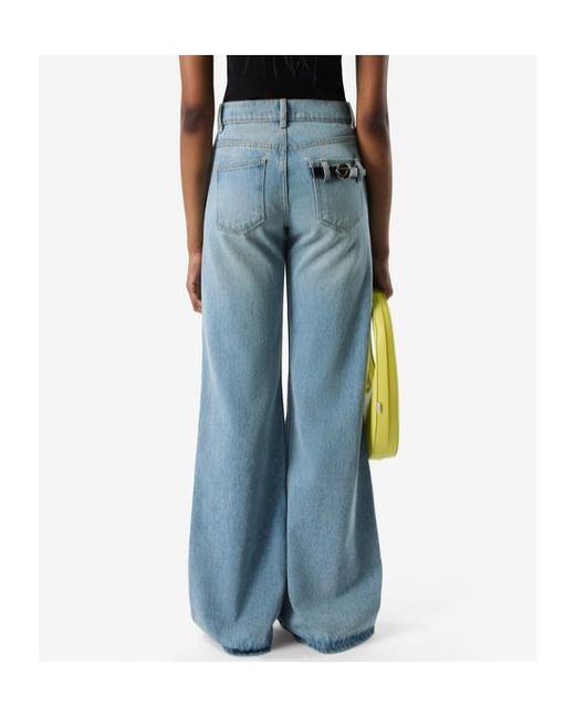 Coperni Blue Strap Jeans