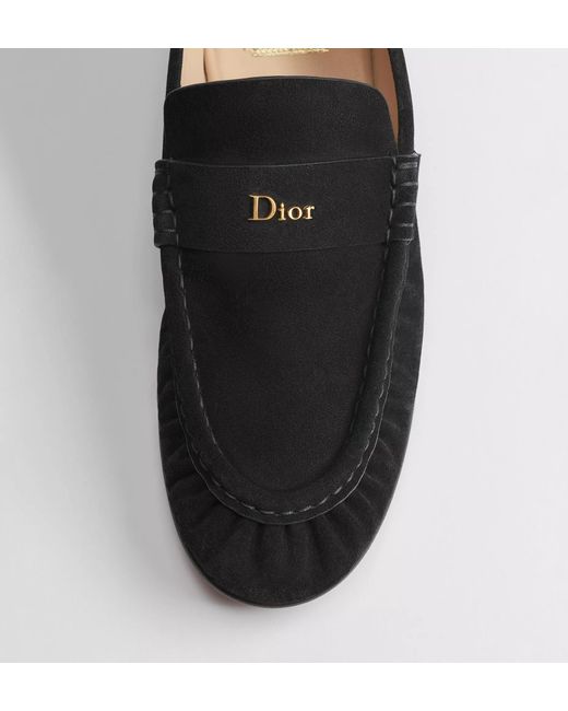 Dior Black Tailor Loafer