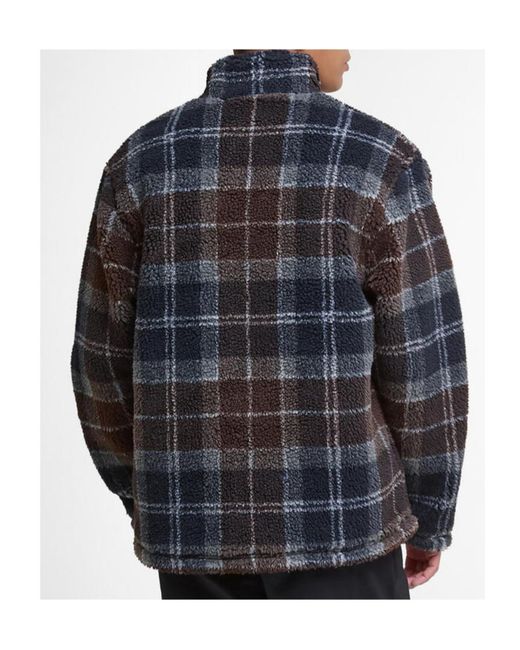 Barbour Black Plaid Jacket for men
