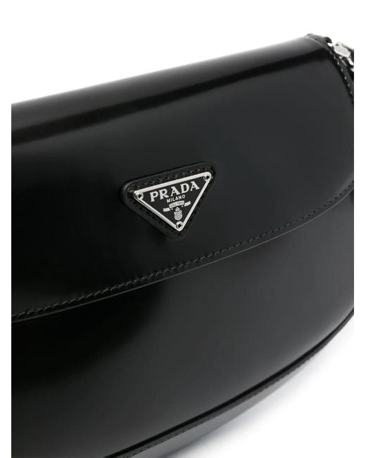 Prada Black Cleo Shoulder Bag